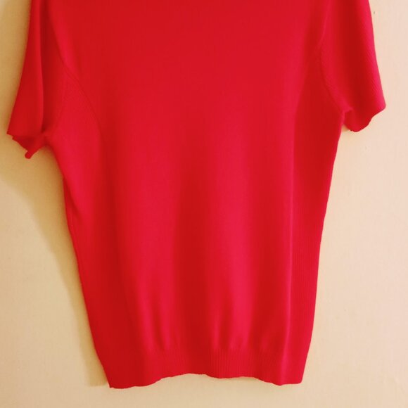 Jones New York Red Top - Picture 4 of 5